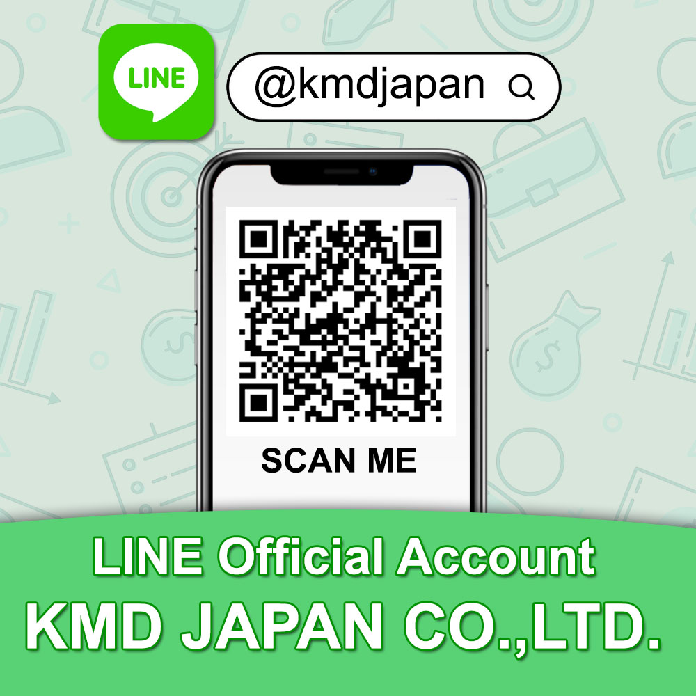 LINE Offcial Account: @kmdjapan